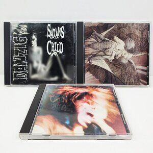 Danzig Samhain CD Lot 3 Satan's Child Black Aura Final Descent Complete